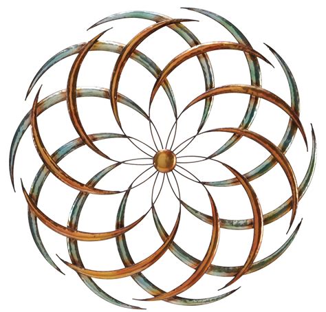 Large Round Metal Wall Art | Foter