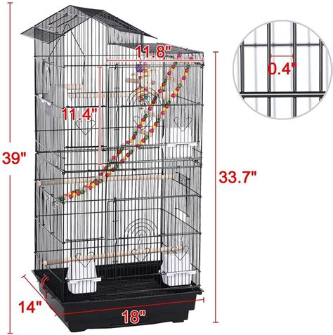 Yaheetech Large Parakeet Bird Cage for Mid-Sized India | Ubuy
