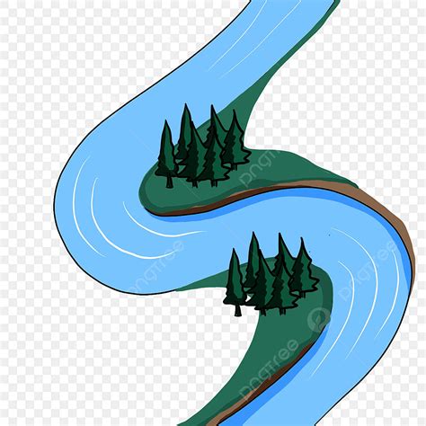 River Clipart PNG Images, Big Rivers Clipart, River Clipart, Forest ...