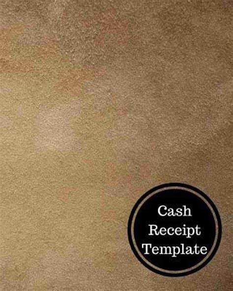 Cash Receipt Template: Buy Cash Receipt Template by For All Journals at ...