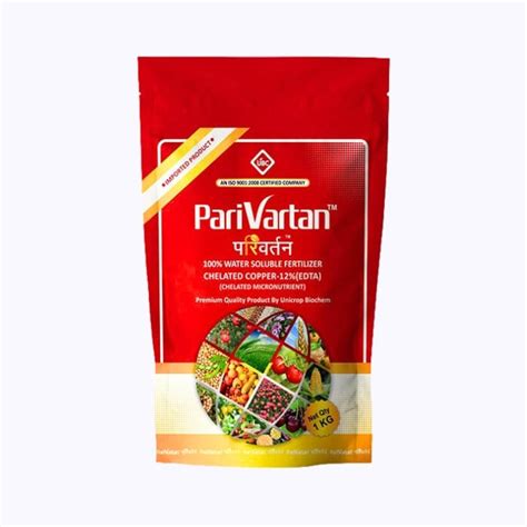 Buy Parivartan Chelated Copper 12% EDTA for Crop Health