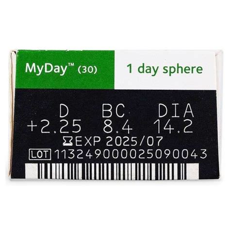 Buy MyDay Daily Disposable Contact Lenses Online - Comfort and Clarity