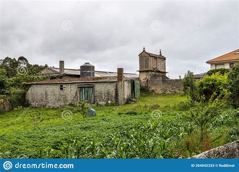 Beautiful Village of Vigo in Spain, Unique for Its Horreos, Traditional ...