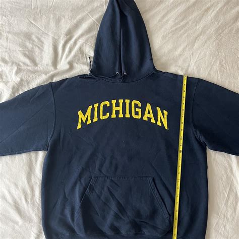 Champion University of Michigan hoodie size Men’s L.... | Depop