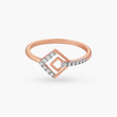 Squared Off Finger Ring