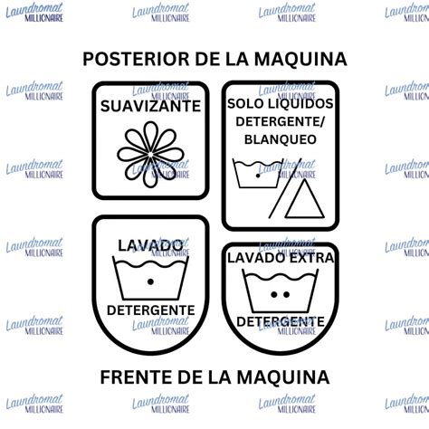 Soap Tray Label Spanish - Laundromat Millionaire