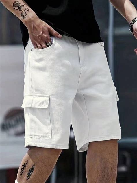 Manfinity Homme Men'S Multi-Pocket Casual Shorts | SHEIN USA