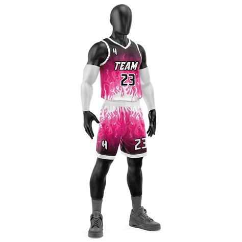 Custom Basketball Jersey and Shorts Set with Personalized Player Name ...