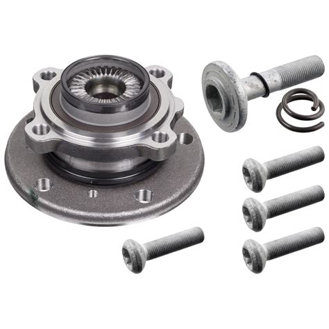 febi | 104110 | Wheel Bearing Kit with wheel hub, ABS sensor ring and ...