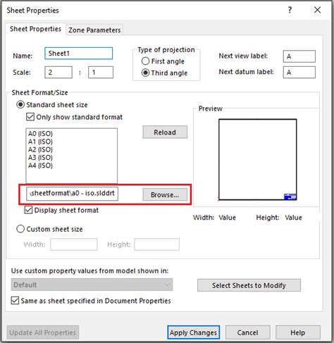 SolidWorks Drawing Sheet Format 的图像结果