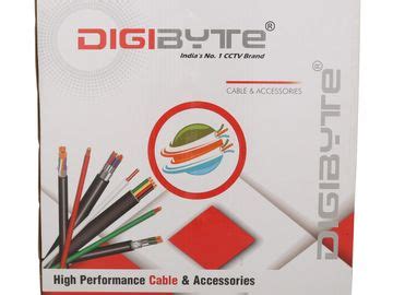 DIGIBYTE - 3+1 CCTV Cable, CAT6 Cable, Full Copper