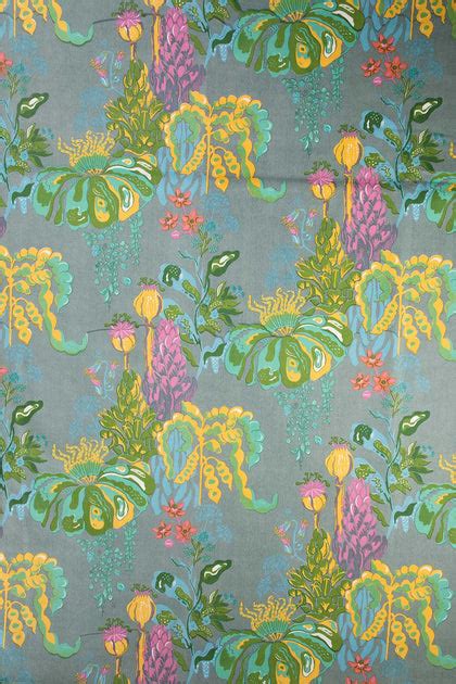 Kachnar Green Fields Printed Upholstery Fabric Swatch – Freedom Tree