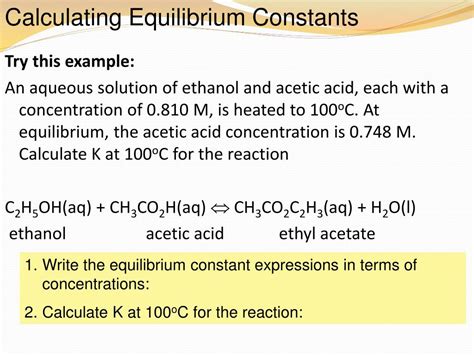 Image result for Chemical Equilibrium Problems