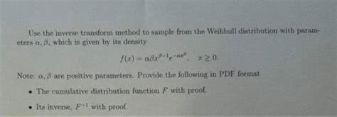 Image result for Inverse Transform Method