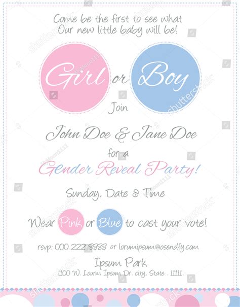 How To Make Gender Reveal Invitations at Carmen Wong blog