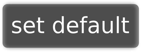 Default Button 的图像结果