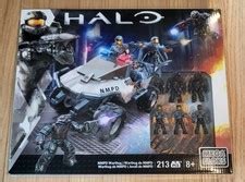 Halo Mega Bloks Mega Construx NMPD Warthog (NEW India | Ubuy