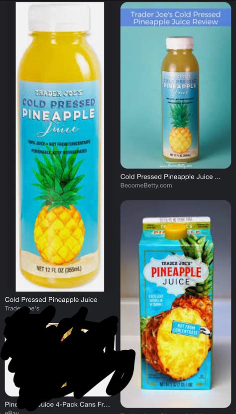 Trader Joe's Pineapple Juice