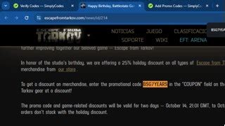 Escape From Tarkov Promo Code 的图像结果