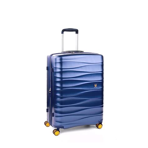 RONCATO Stellar Range Blue Color 26" Medium Trolley : Amazon.in: Fashion