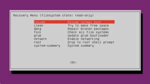 Image result for Boot Linux in Recovery Mode