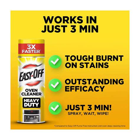 Buy Easy-Off Heavy Duty Oven Cleaner Spray, Regular Scent, 14.5 oz from ...