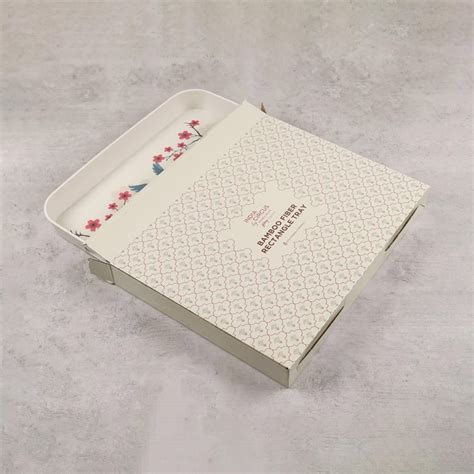 Buy INDIA CIRCUS Aerial Moments Bamboo Fibre Serving Tray - 41.5x31cm ...
