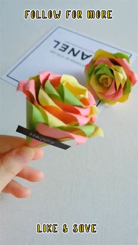Image result for Paper Flower Tutorial Easy