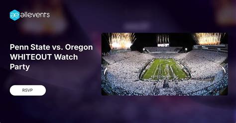 Penn State vs. Oregon ⬜WHITEOUT⬜ Watch Party , 1013 Turtle Dove Ln ...