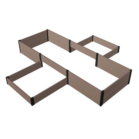 Everbloom 108-Inches W x 110-Inches L x 14-Inches H Brown Composite ...