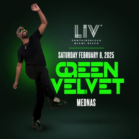 Green Velvet at LIV Nightclub Miami, Sat, Feb 8