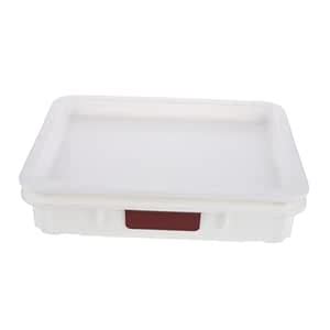 Hemobllo Pizza Dough Proofing Box with Lid Stackable Food Storage ...
