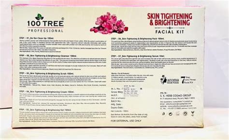 100Tree Skin Tightening & Brightening Facial Kit - Price in India, Buy ...