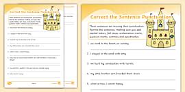 Correcting Sentence Punctuation and Capitalization Differentiated ...