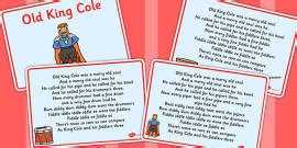 Old King Cole Page Borders (teacher made) - Twinkl