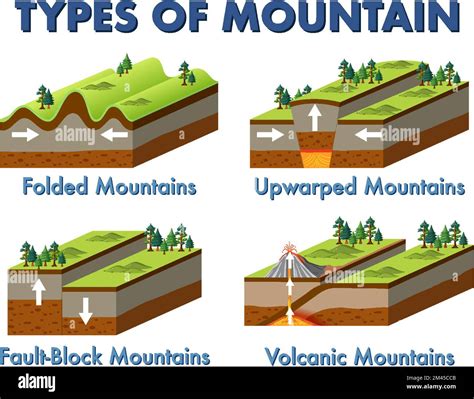 Folded Mountain Diagram