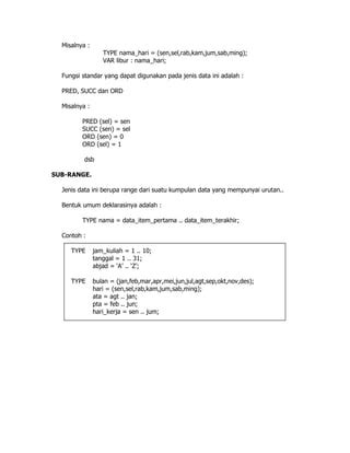Free Pascal Data Types 的图像结果