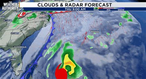 Fronts bring cooler weather to Northeast Florida, steer Hurricane ...
