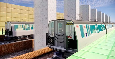 Metro Train Station SketchUp 3D Model .skp File Download - SketchupBox