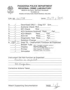 Fillable Online ci pasadena tx Pasadena NowPasadena Police Announce DUI ...