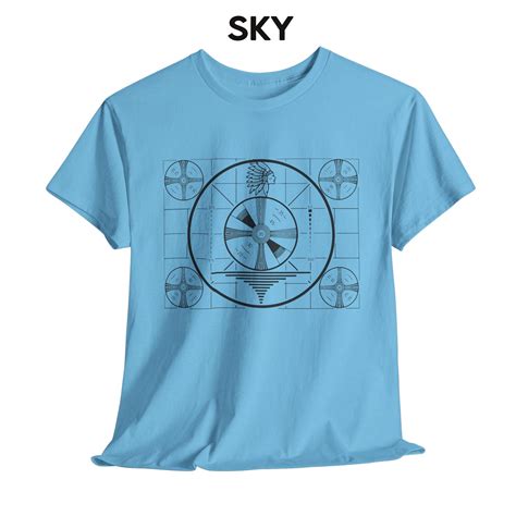 Indian Head Test Pattern T-shirt, Vintage TV Vibes Indian Head Test ...