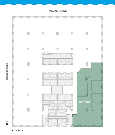 Floor plan - One East Wacker