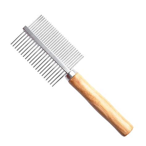 Buy Foodie Puppies Double Side Steel Needles Comb for Dogs and Cats ...