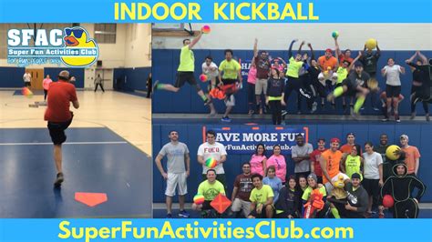 Friday Night Indoor Kickball - Providence, RI - Super Fun Activities Club