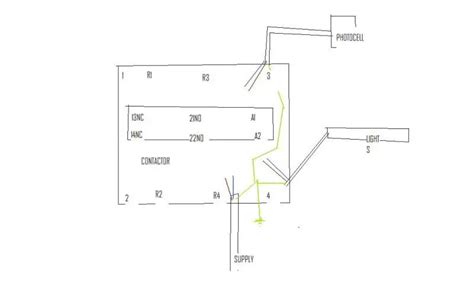 Image result for 3 Phase Contactor Wiring