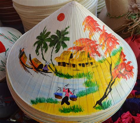 Vietnamese Conical Rice Farmers Hat / Non La Ethnic | Etsy
