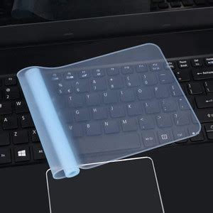 RKLS Universal 14 inch Clear Keyboard Guard Washable-798 DESKTOP LAPTOP ...