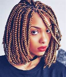 Hairstyles For Black With Braids by 14 Dashing Box Braids Bob Hairstyles For New Hairstyles For Black With Braids