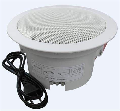 美国CIC Audio-100系列Hi-Fi级6.5寸可旋转高音吸顶音箱（石墨复合低音单元，0.75寸“黑珍珠”丝绸高音单元，125W）-华歌
