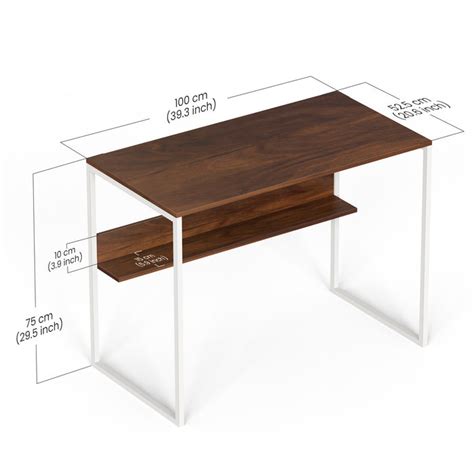 Corbyn Solo Engineered Wood Study & Laptop Table for Home and Office ...
